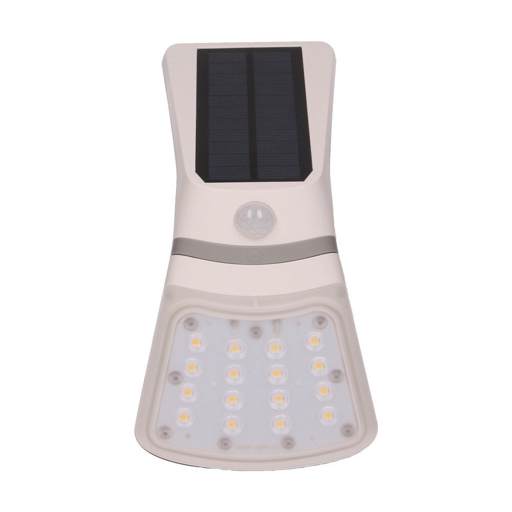Lampa solara ORNO NOCTURNE OR-SL-6107WLR4, 2 W, 1200mAh, senzor de miscare, detectie 120°, 240 lm, IP65, 4000K, alb