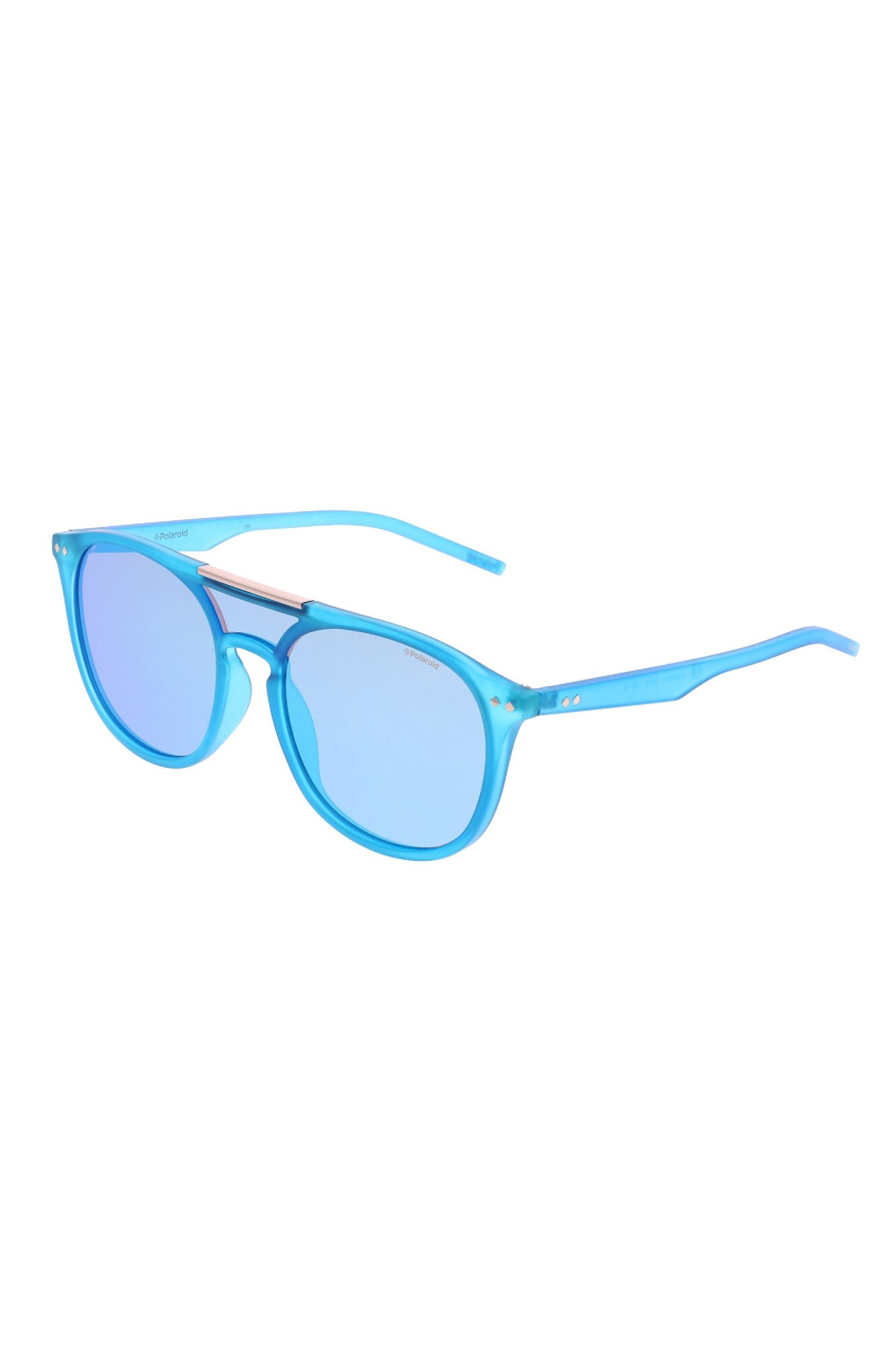 Ochelari de soare dama, Polaroid 6023/S, Albastru marin