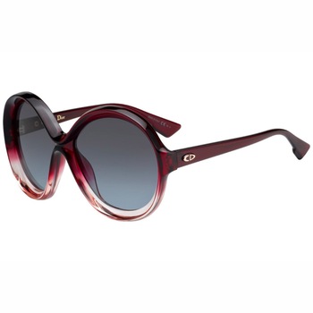 Ochelari de soare dama Cristian Dior Bianca Crystal Burgundy/Grey 0T5/I7 Ochelari de soare dama Cristian Dior Bianca Crystal Burgundy/Grey 0T5/I7