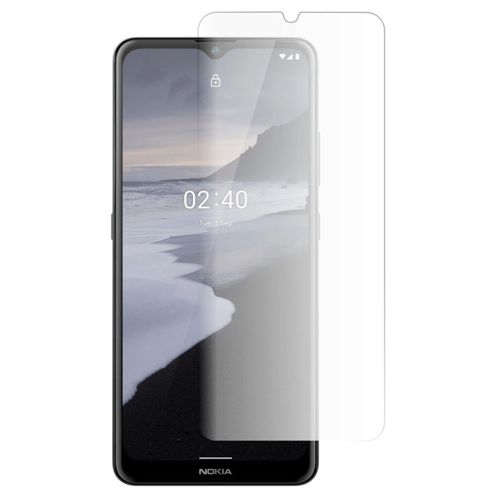 BlueStar Glass Film Съвместим с Nokia 2.4, 2.5D, 0.3 mm, прозрачен