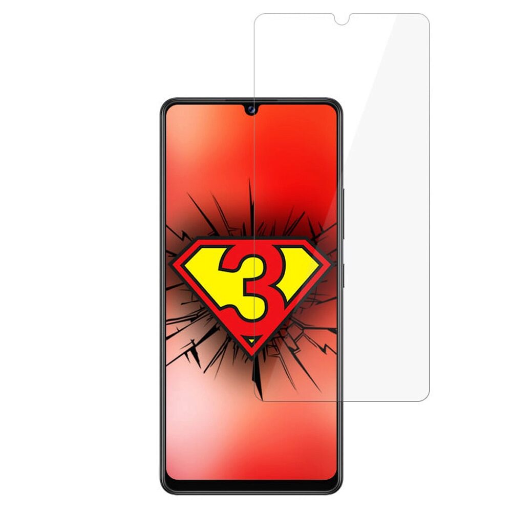 Folie Protectie Sticla Flexibila 3MK Lite pentru Samsung Galaxy A42 5G, Tehnologie Fit in, 6H, 0.16 mm, Transparenta