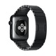 Curea Metalica MTP Premium Sistem inchidere original pentru Apple Watch 1/2/3/4/5/6, Negru 44mm