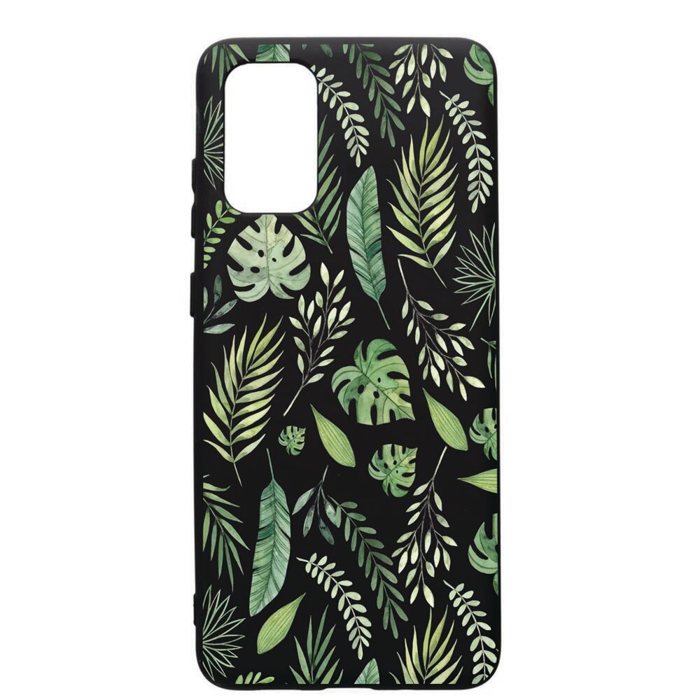 Husa de protectie Samsung Galaxy A71, Feathers, silicon, cu interiorul din material textil, protectie camera, PB77