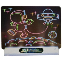 tablita magica pentru desenat 3d cu led magic drawing board 3 ani imagen 0_0_0