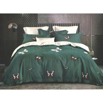 Set Lenjerie de pat dublu finet 6 piese cu Pilota 200 x 220 cm si 2 perne, Ralex Pucioasa, PFN583 Set Lenjerie de pat dublu finet 6 piese cu Pilota 200 x 220 cm si 2 perne, Ralex Pucioasa, PFN583