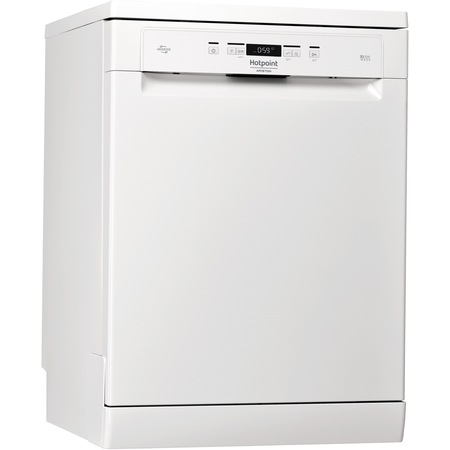 Masina de spalat vase Hotpoint HFC3C41CW, 14 seturi, 9 programe, Clasa C, Motor Inverter, Zone Wash 3D, Sistem ActiveDry, 60 cm, Alb