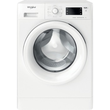 Masina de spalat rufe Slim Whirlpool FWSG61282WVEEN, 6 kg, 1200 rpm, Clasa E, FreshCare+, Tehnologia al 6-lea Simt, Steam Refresh, Motor Inverter, Display digital, Alb Masina de spalat rufe Slim Whirlpool FWSG61282WVEEN, 6 kg, 1200 rpm, Clasa E, FreshCare+, Tehnologia al 6-lea Simt, Steam Refresh, Motor Inverter, Display digital, Alb