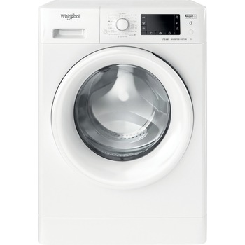Masina de spalat rufe Slim Whirlpool FWSD81283WVEEN, 8 kg, 1200 rpm, Clasa D, FreshCare+, Steam Refresh, Steam Hygiene, Tehnologia al-6lea Simt, Motor Inverter, Display LCD, Alb Masina de spalat rufe Slim Whirlpool FWSD81283WVEEN, 8 kg, 1200 rpm, Clasa D, FreshCare+, Steam Refresh, Steam Hygiene, Tehnologia al-6lea Simt, Motor Inverter, Display LCD, Alb