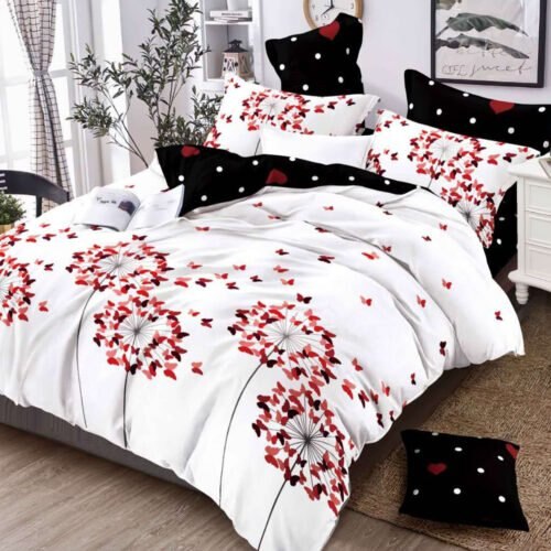 Lenjerie de pat dublu, finet, 6 piese, Ralex Pucioasa, FN70