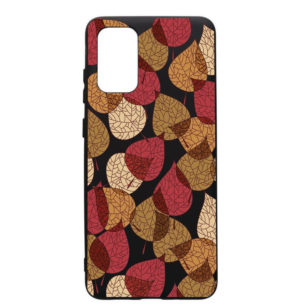 Husa de protectie Samsung Galaxy A41, Feathers, silicon, cu interiorul din material textil, protectie camera, PB98