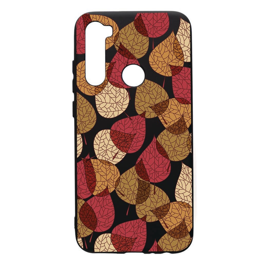 Husa de protectie Xiaomi Redmi Note 8, Feathers, silicon, cu interiorul din material textil, protectie camera, PB98