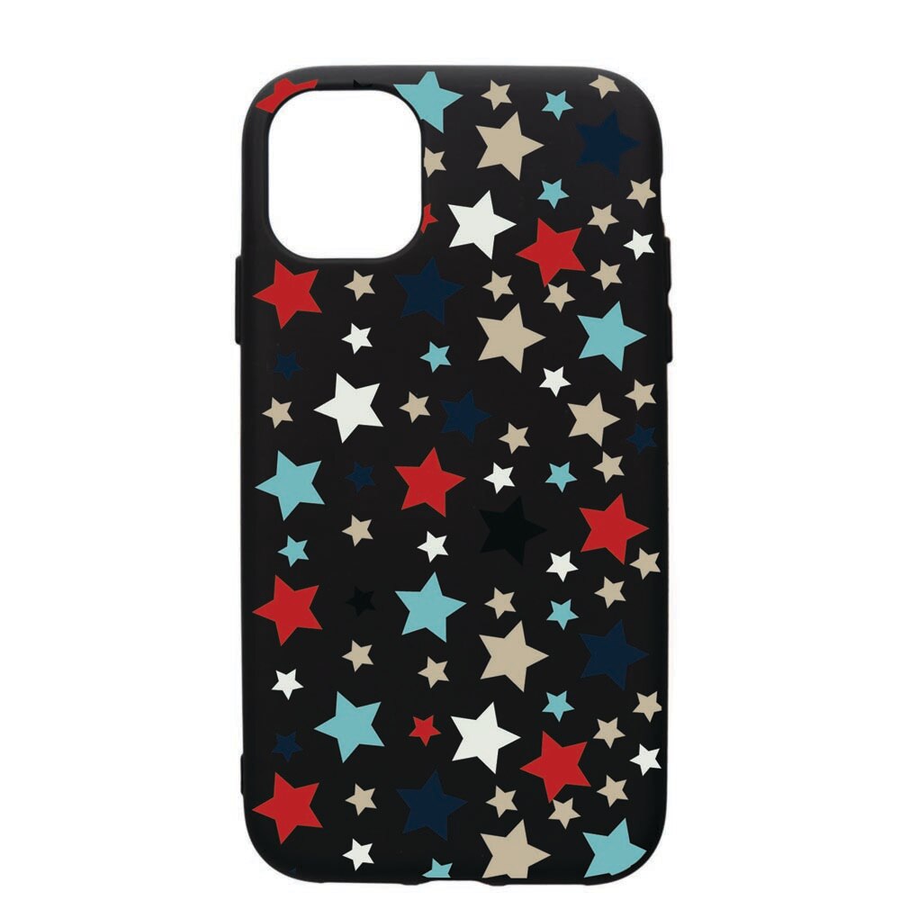 Husa de protectie Apple iPhone 11 Pro, Star, silicon, cu interiorul din material textil, protectie camera, PB146