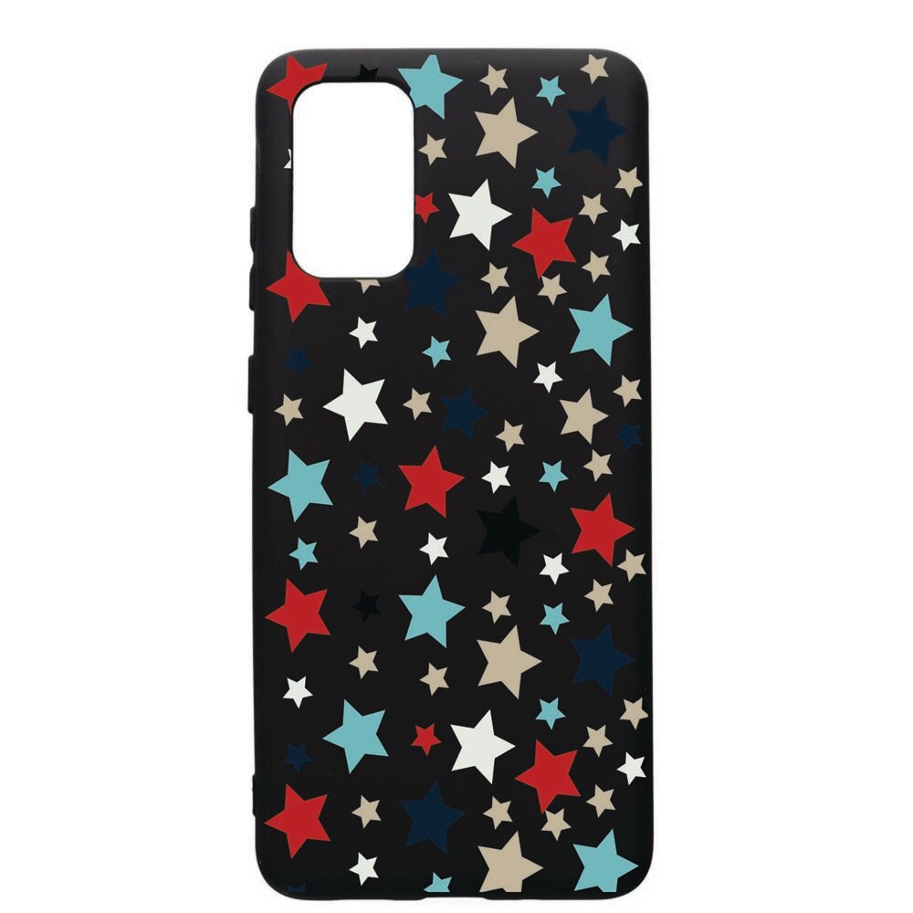Husa de protectie Huawei P40, Star, silicon, cu interiorul din material textil, protectie camera, PB146