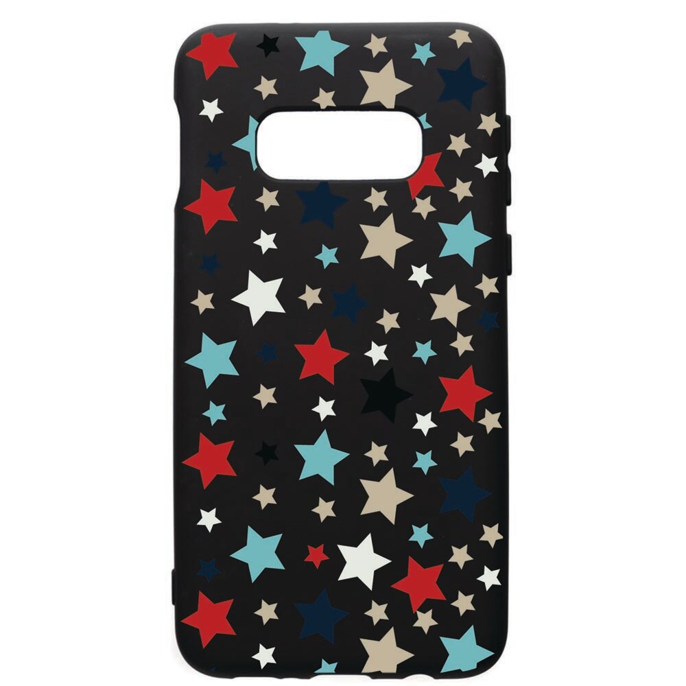 Husa de protectie Samsung Galaxy S10E, Star, silicon, cu interiorul din material textil, protectie camera, PB146