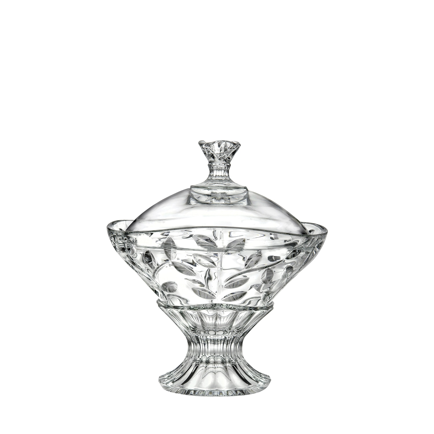 Bomboniera cu picior Rcr Crystal, Laurus