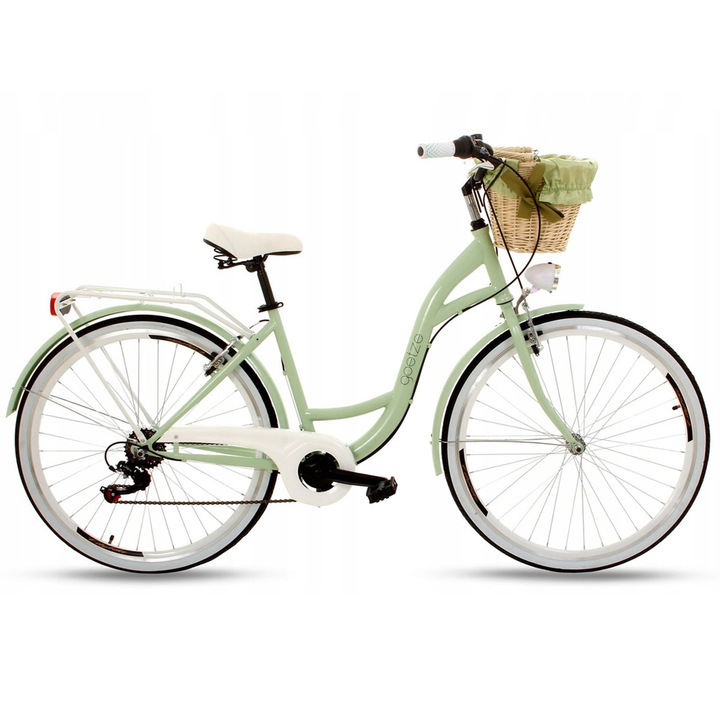 Велосипед Goetze® Colorus, 7 скоростен, колела 28", зелено