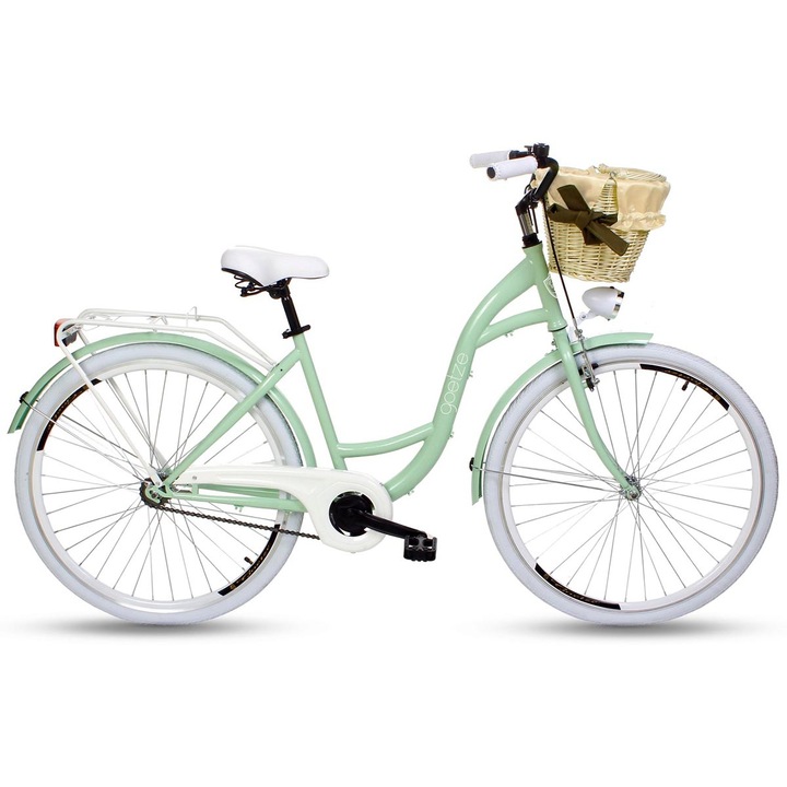 Велосипед Goetze® Colorus, 1 скоростен, колела 28"", зелено
