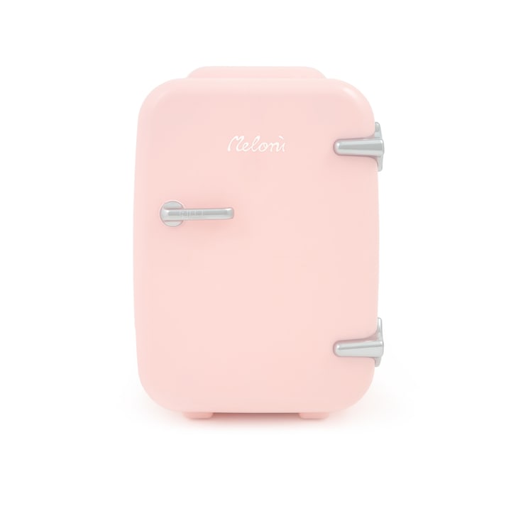 Meloni Blossom Pink mini kozmetikai hűtőszekrény, Kettős fűtési/hűtési funkció, 4L