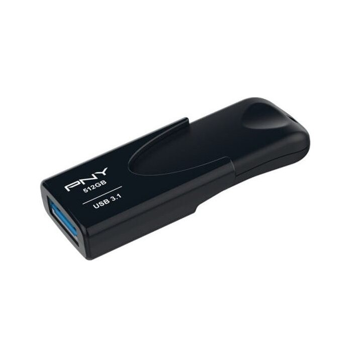 Memorie USB PNY FD512ATT431KK-EF, 512GB, USB 3.1, Negru