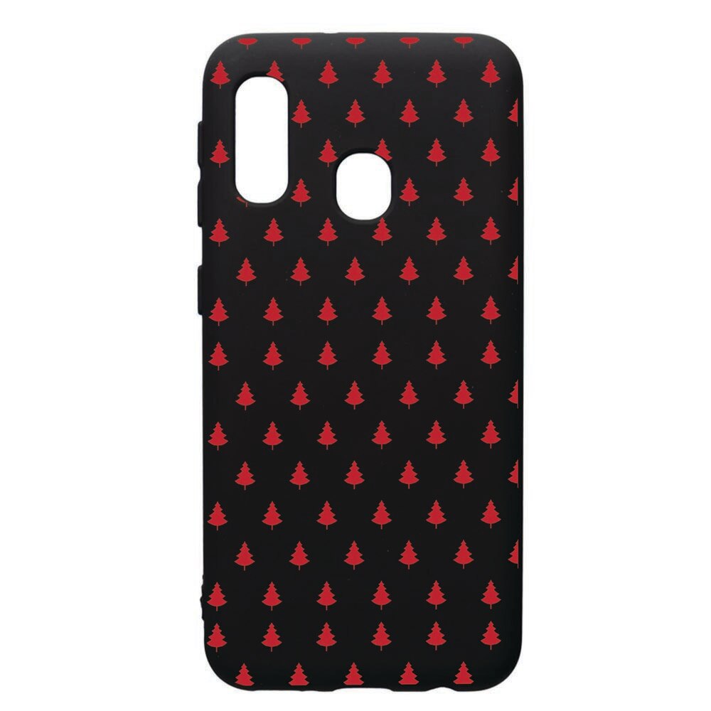 Husa de protectie Samsung Galaxy A20E, Christmas, silicon, cu interiorul din material textil, protectie camera, PB174