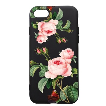Husa de protectie Apple iPhone SE 2 / iPhone 8 / iPhone 7, Rose, silicon, cu interiorul din material textil, protectie camera, PB172 Husa de protectie Apple iPhone SE 2 / iPhone 8 / iPhone 7, Rose, silicon, cu interiorul din material textil, protectie camera, PB172