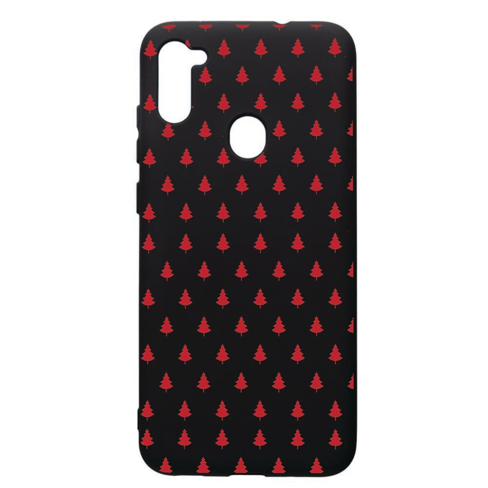 Husa de protectie Samsung Galaxy A11, Christmas, silicon, cu interiorul din material textil, protectie camera, PB174