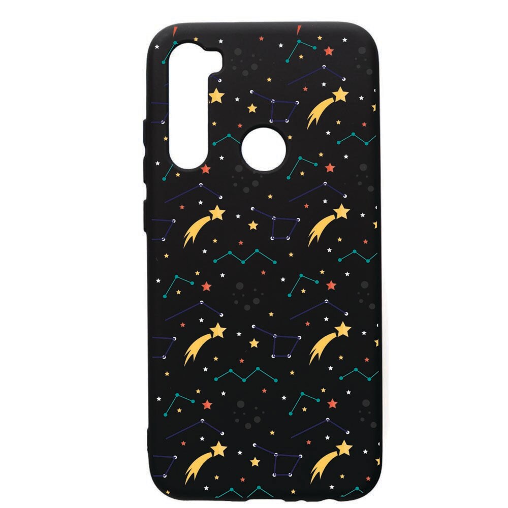 Husa de protectie Xiaomi Redmi Note 8, Zodiac, silicon, cu interiorul din material textil, protectie camera, PB177