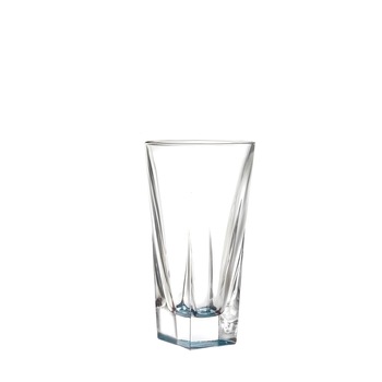Set 6 pahare inalte apa Rcr Crystal, Fusion, Transparent / Albastru Set 6 pahare inalte apa Rcr Crystal, Fusion, Transparent / Albastru