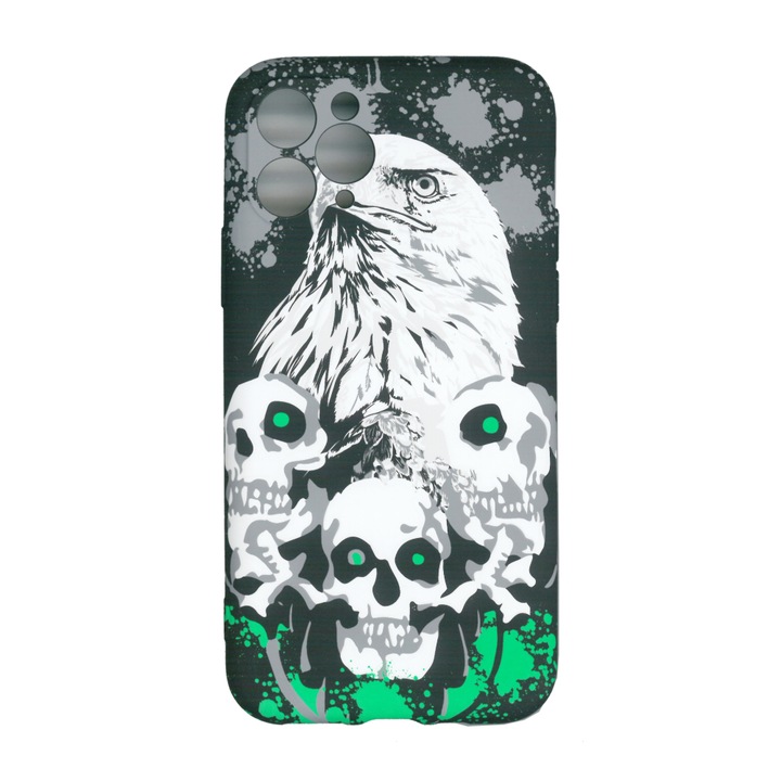 Husa protectie spate, cu efect fosforescent, Luxo M15, pentru Apple iPhone 11 Pro Max (6.5)