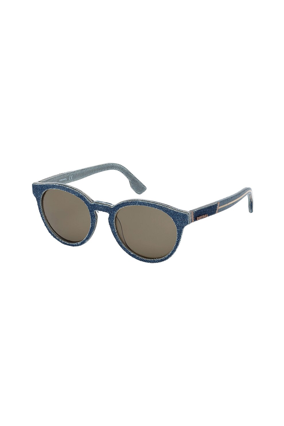 Diesel, Ochelari de soare pantos unisex, Bleumarin/Alb prafuit, 50-20-145 Standard
