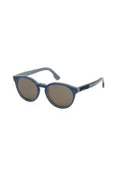 Diesel, Ochelari de soare pantos unisex, Bleumarin/Alb prafuit, 50-20-145 Standard Diesel, Ochelari de soare pantos unisex, Bleumarin/Alb prafuit, 50-20-145 Standard