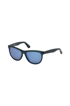 Diesel, Ochelari de soare unisex cu logo, Albastru petrol, 55-16-145 Standard Diesel, Ochelari de soare unisex cu logo, Albastru petrol, 55-16-145 Standard