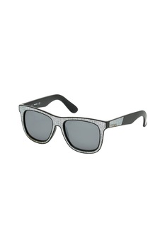 Diesel, Ochelari de soare patrati unisex, Alb/Negru, 54-16-145 Standard Diesel, Ochelari de soare patrati unisex, Alb/Negru, 54-16-145 Standard