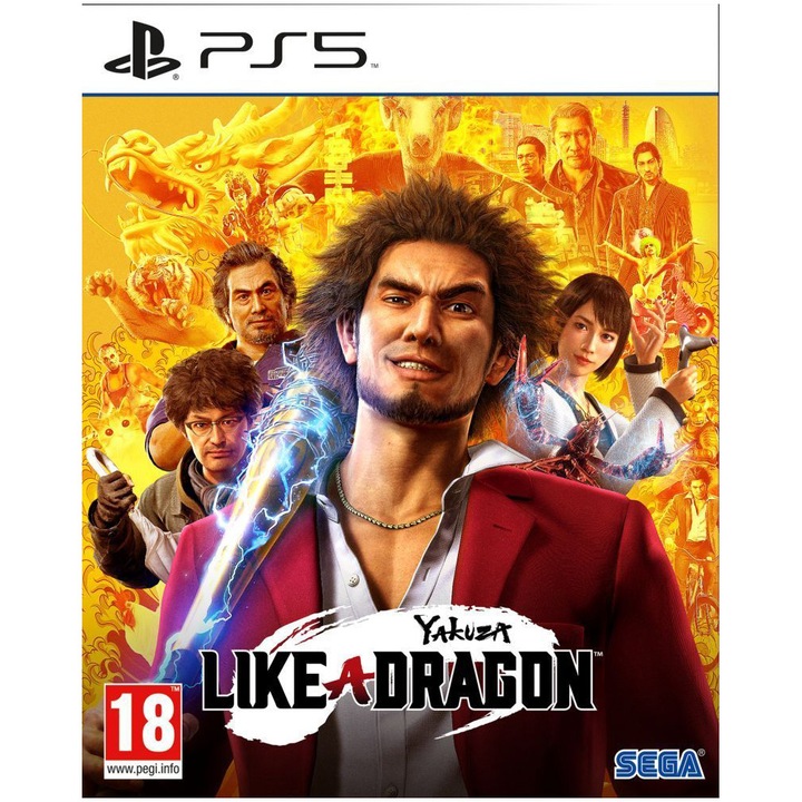 Игра Yakuza: Like a Dragon за PlayStation 5