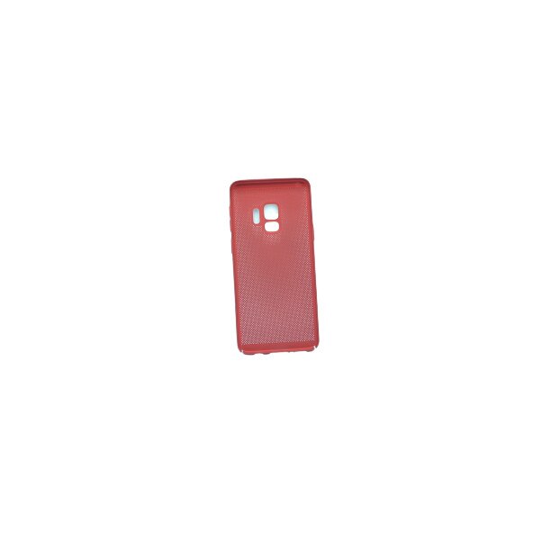 Husa din carbon de culoare rosu antisoc pentru samsung galaxy s 9