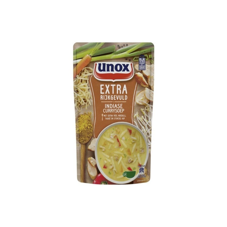 Supa indiana, de curry, Unox, Olanda, 570 ml