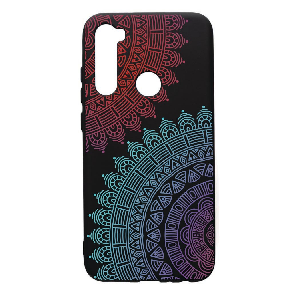 Husa de protectie Xiaomi Redmi Note 8, Lace, silicon, cu interiorul din material textil, protectie camera, PB176