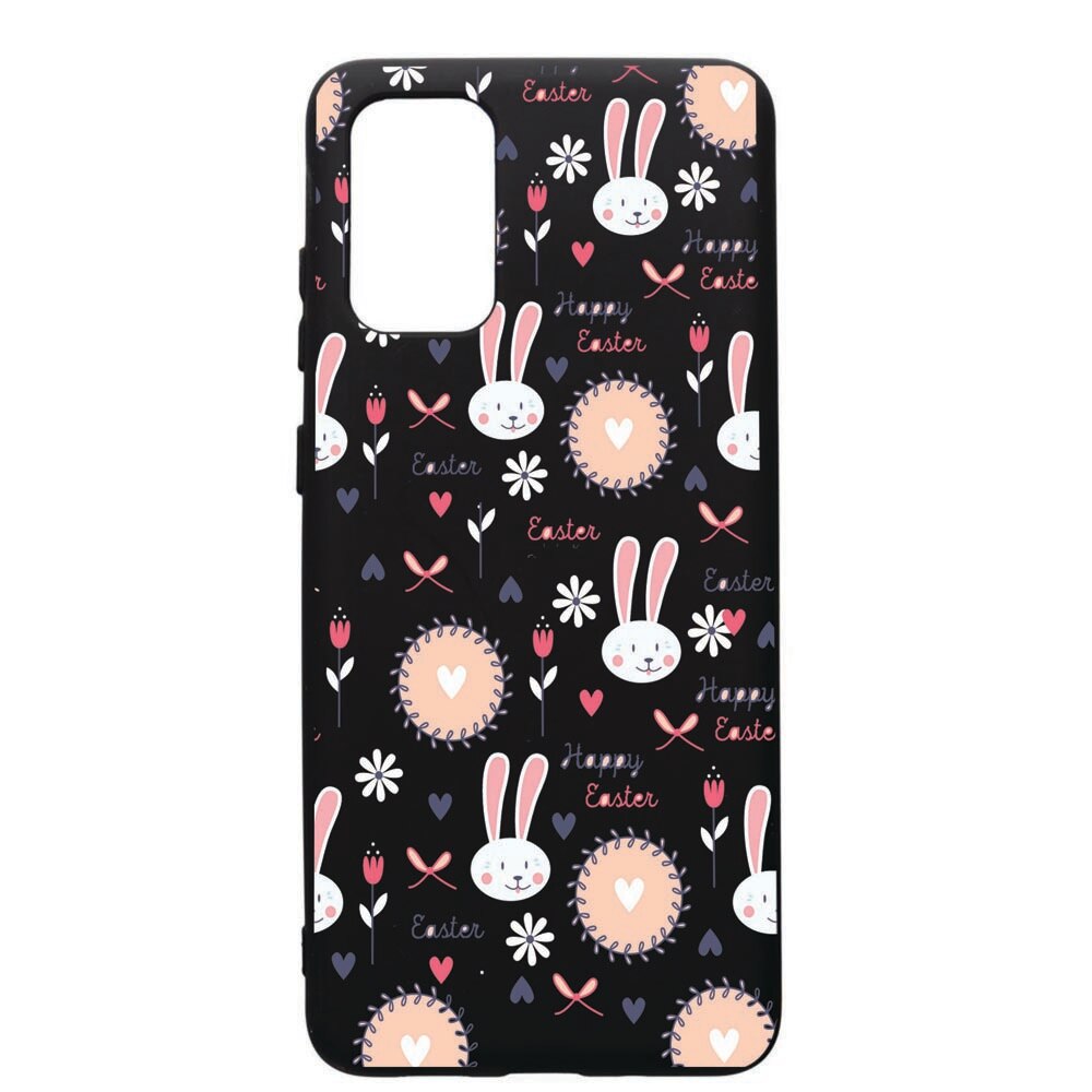 Husa de protectie Samsung Galaxy A41, Easter, silicon, cu interiorul din material textil, protectie camera, PB189