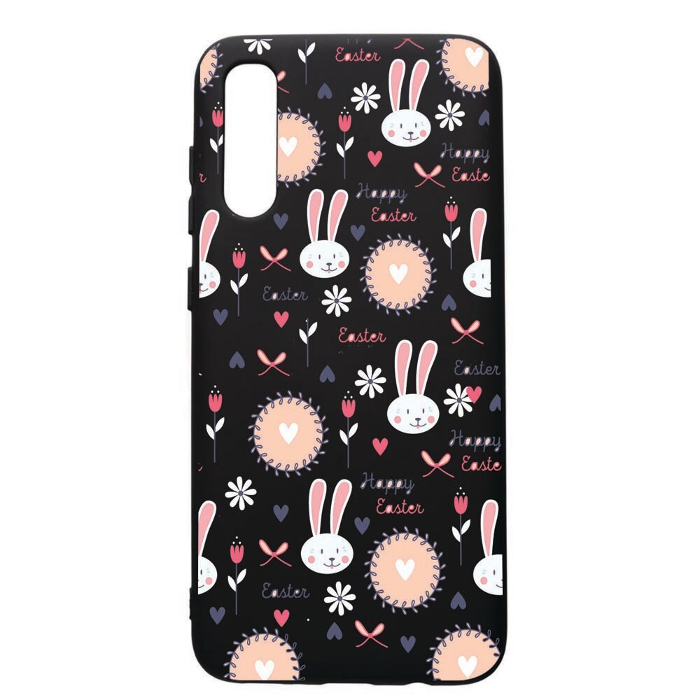 Husa de protectie Samsung Galaxy A30S, Easter, silicon, cu interiorul din material textil, protectie camera, PB189
