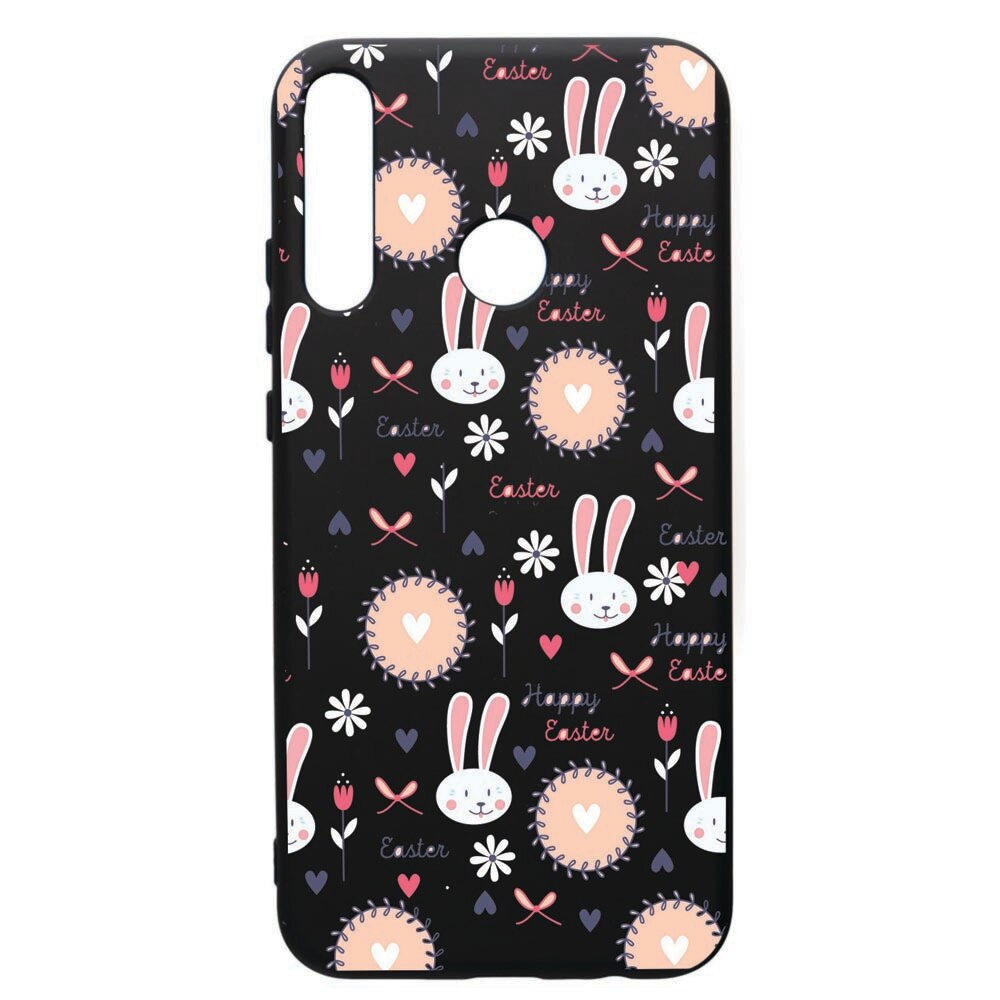 Husa de protectie Huawei P40 Lite E / Y7p, Easter, silicon, cu interiorul din material textil, protectie camera, PB189