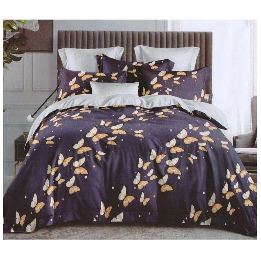 Lenjerie de pat dublu, finet, 6 piese, Ralex Pucioasa, FN57