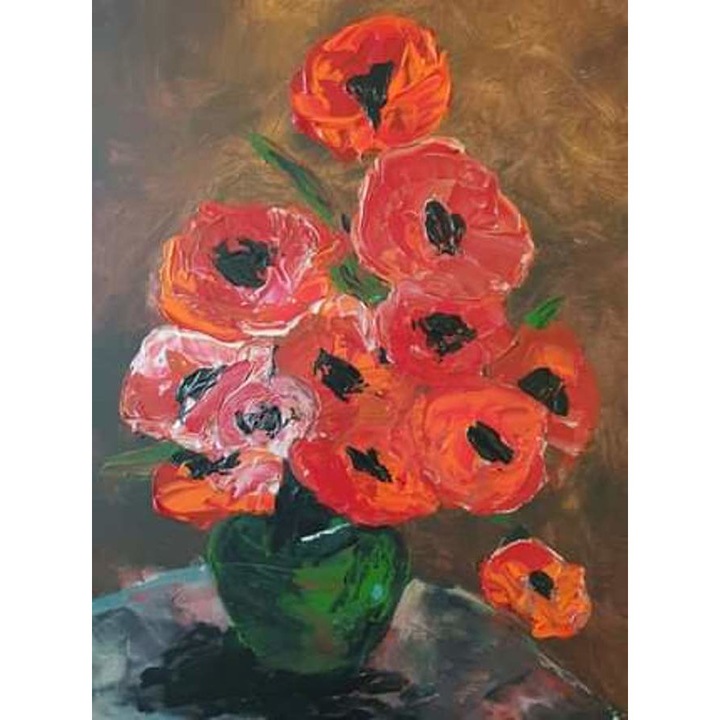 Tablou, pictura feng shui de curatare a ideilor morbide, 40X70 cm