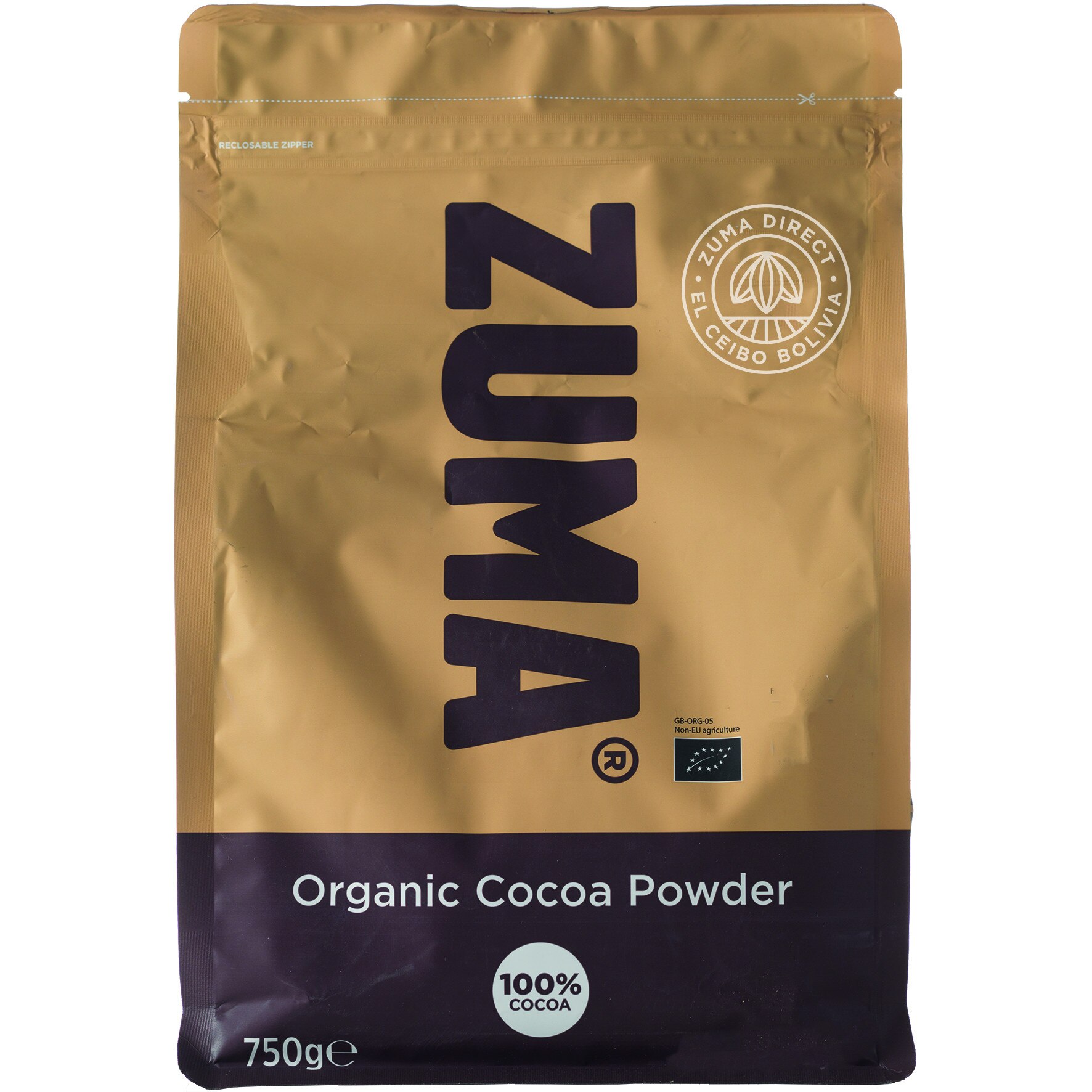 Cacao Organica Organic Cocoa Zuma, 750gr