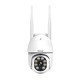 Camera de supraveghere IP WIFI Sricam™ SP028 Plus, Exterior, FullHD 2MP, Conectare Telefon / PC, Night Vision color, rezistenta la apa, rezolutie 1920x1080, senzor miscare, alb