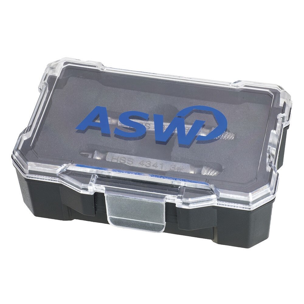 Set extractoare suruburi rupte Gr.2/3 /2pcs Asw