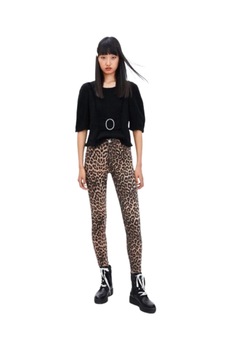 blugi dama leopard print hi-rise skinny zara multicolor imagen 5_0_
0