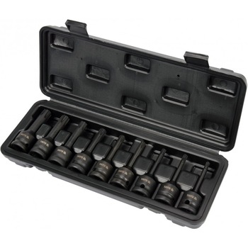 Set de noua biti Yato de impact Ribe 1/2 inch Set de noua biti Yato de impact Ribe 1/2 inch