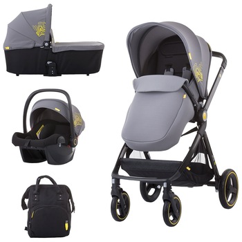 Carucior Chipolino Elite 3 in 1 asphalt Carucior Chipolino Elite 3 in 1 asphalt