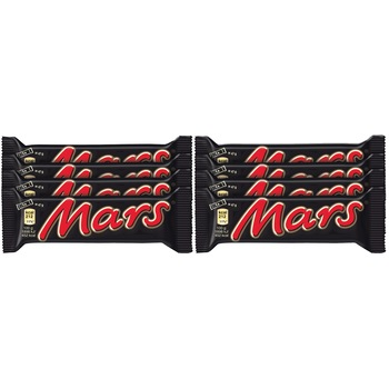 Baton ciocolata cu lapte, miez de caramel si nuga Mars, 8x47g, 376g
