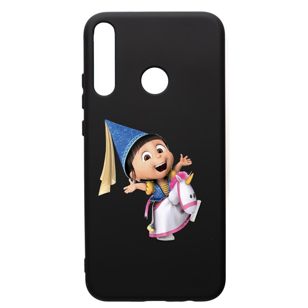 Husa de protectie Huawei P40 Lite E / Y7p, Despicable Me, Agnes, silicon, cu interiorul din material textil, protectie camera, PB220